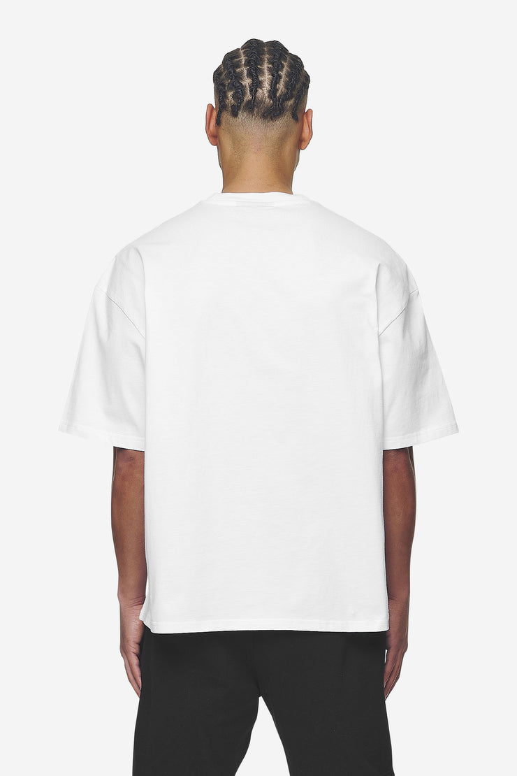 Pegador Logo Boxy Tee White Black Gum Letzte 3 Tage