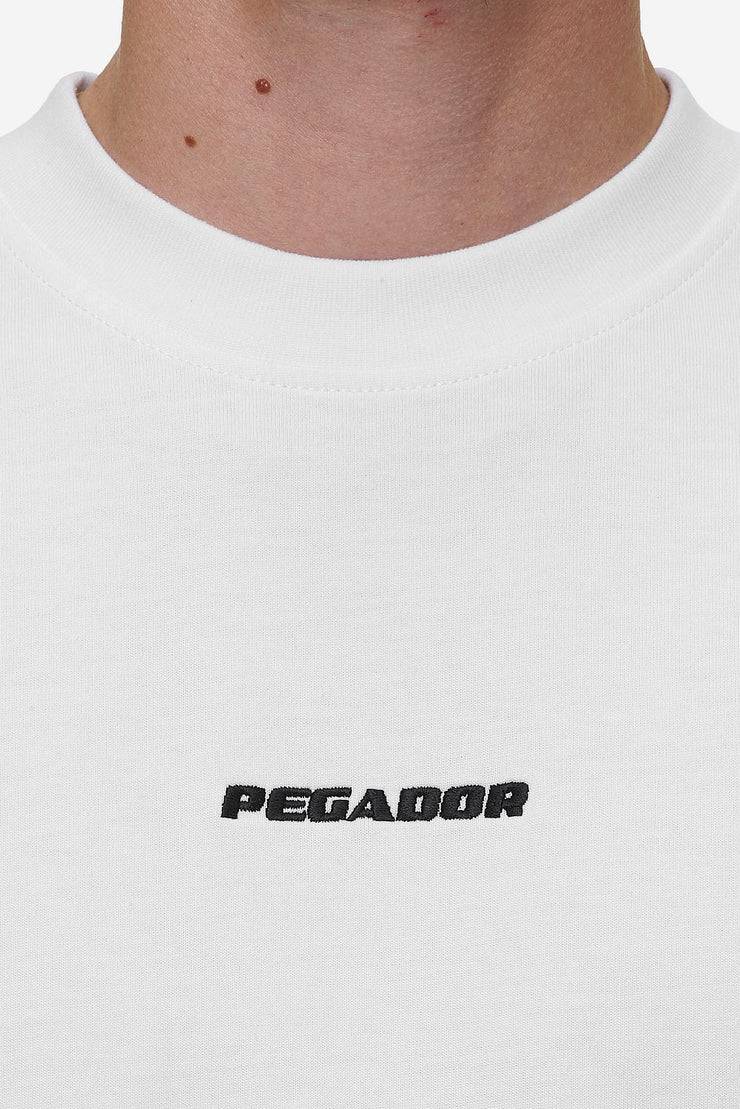 Pegador Logo Boxy Tee White JETZT KAUFEN