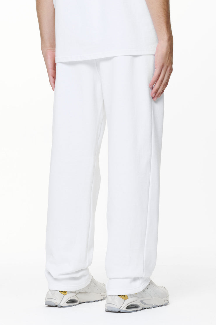 Pegador Logo Wide Sweat Pants White Gum Letzter Tag