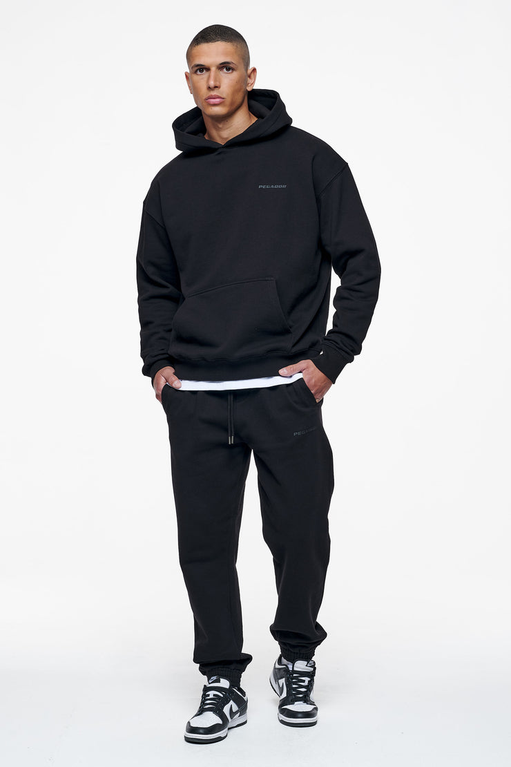 Pegador Logo Oversized Hoodie Black Gum Nur für heute