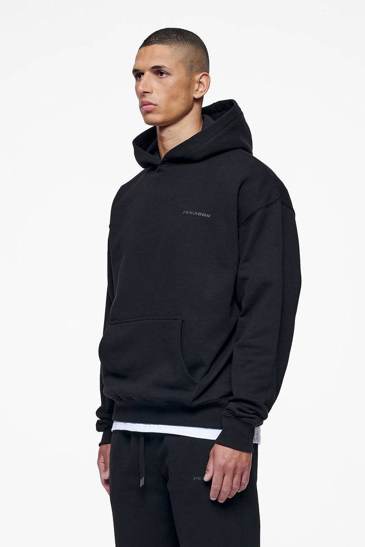 Pegador Logo Oversized Hoodie Black Gum Nur für heute