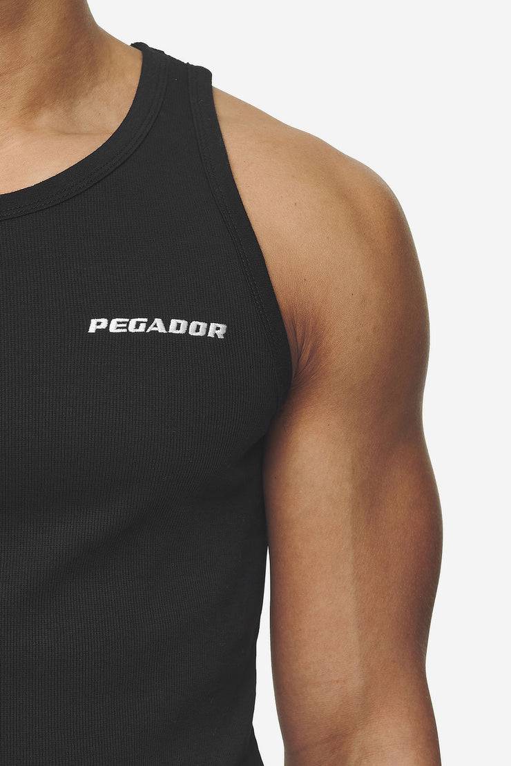 Pegador Logo Rib Undershirt Black Discount Store für neue Produkte