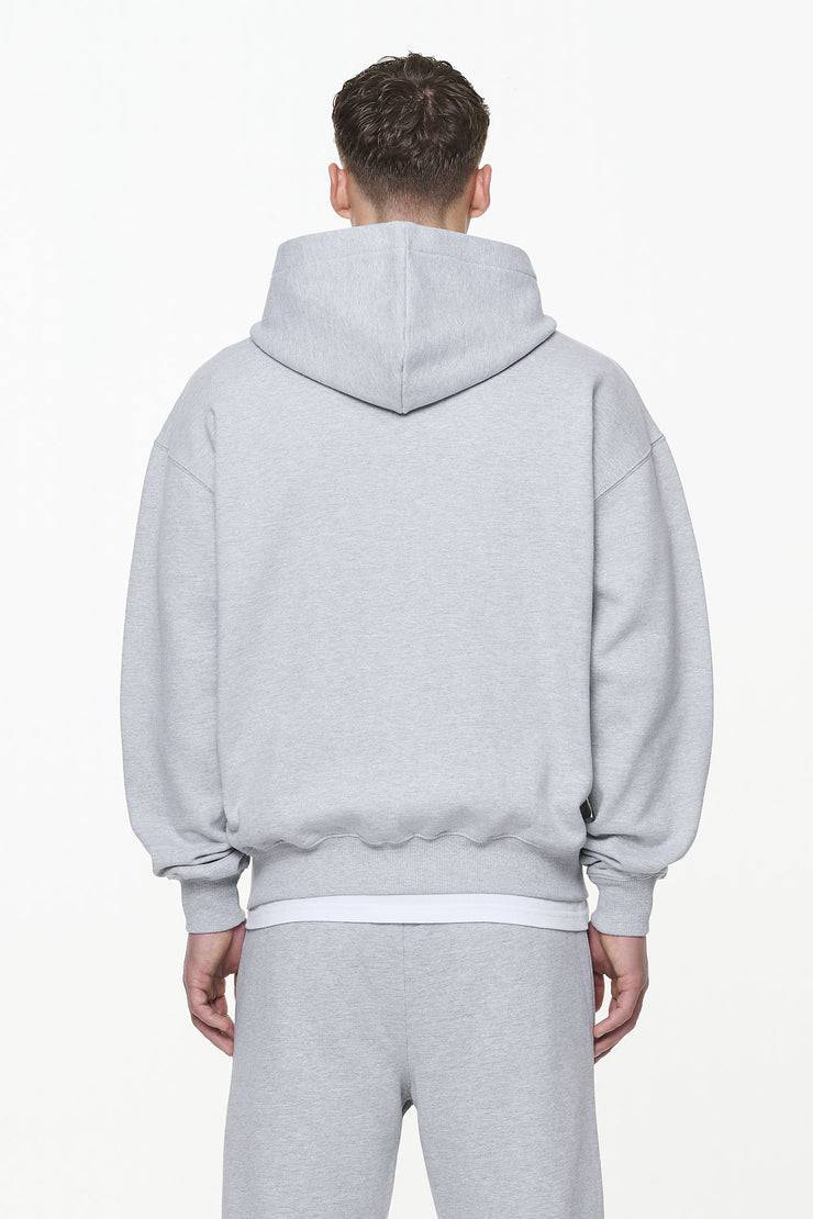 Pegador Logo Oversized Sweat Jacket Grey Melange Riesige Rabatte