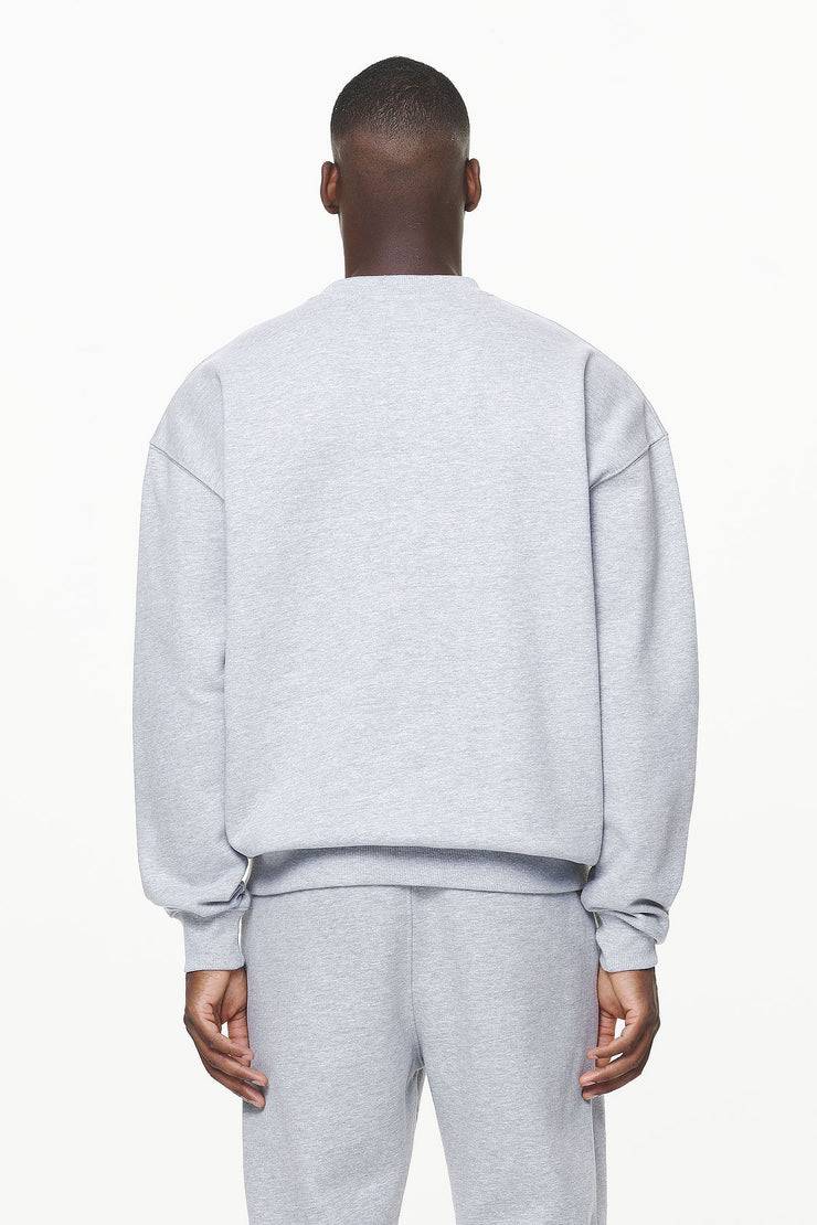 Pegador Logo Oversized Sweater Grey Melange 50% Rabatt mit kostenlosem Versand