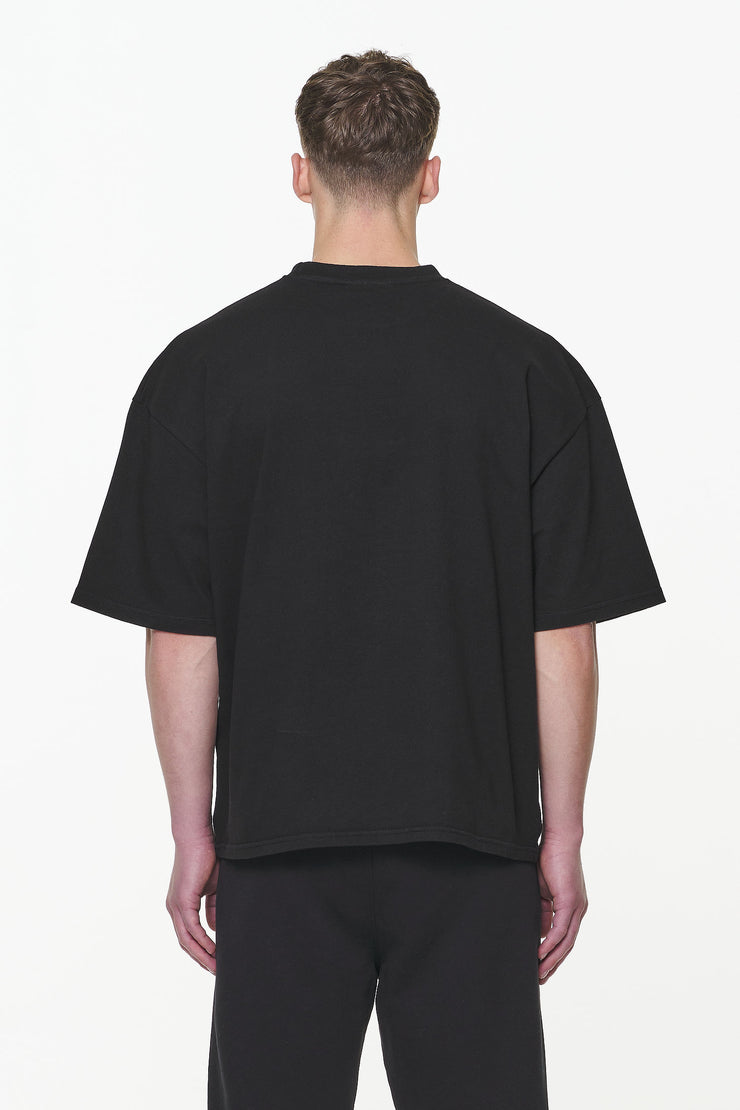Pegador Logo Boxy Tee Vintage Washed Onyx Black Kostenloser Versand international