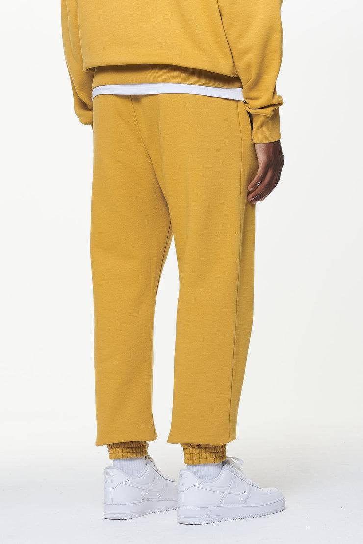 Pegador Logo Heavy Sweat Jogger Vintage Washed Mustard Begrenzt auf 3 Tage