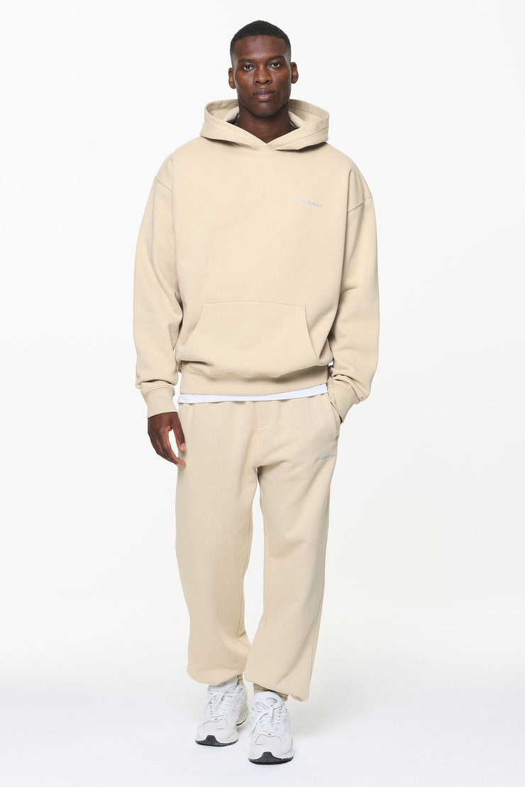 Pegador Logo Oversized Hoodie Vintage Washed Kingdom Beige Speichern exportieren