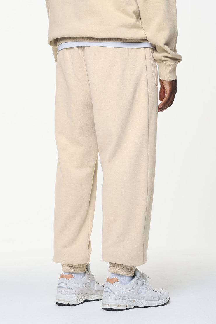 Pegador Logo Heavy Sweat Jogger Vintage Washed Kingdom Beige Im Verkauf
