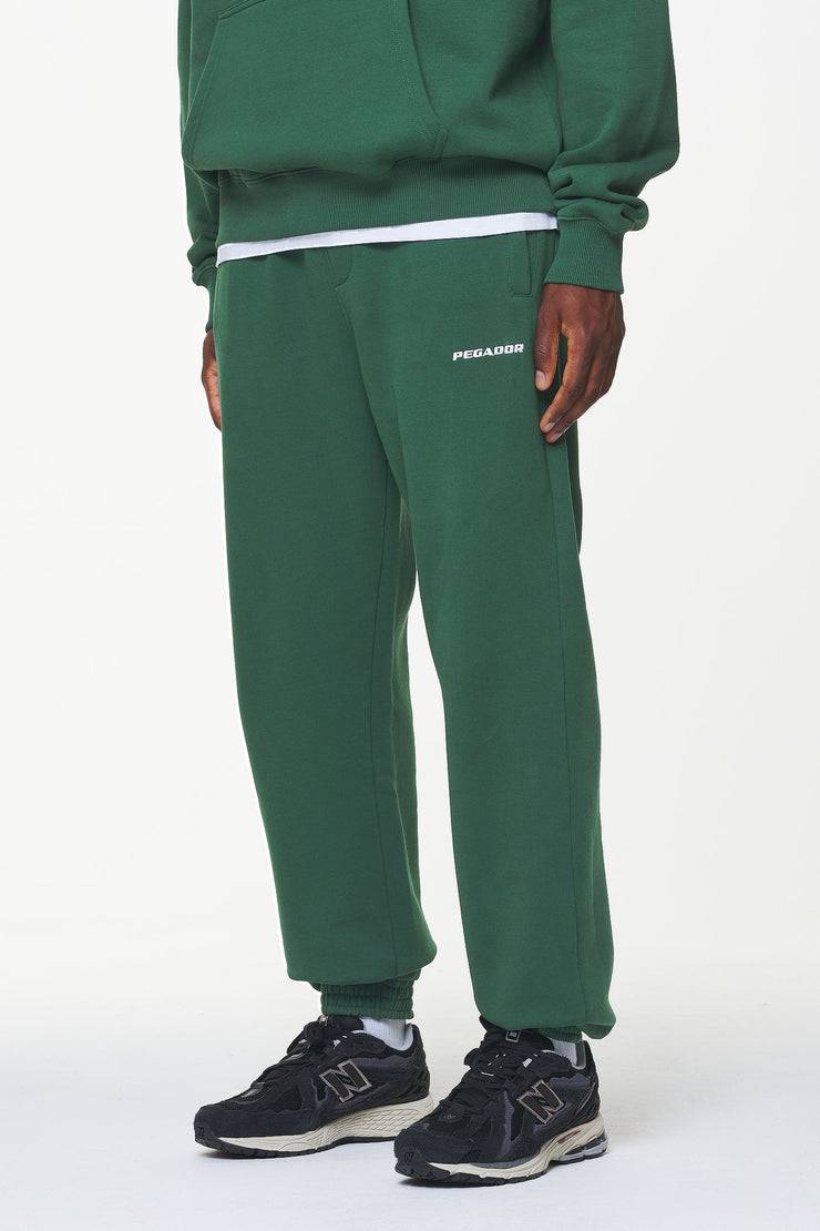Pegador Logo Heavy Sweat Jogger Vintage Washed British Green zollfrei