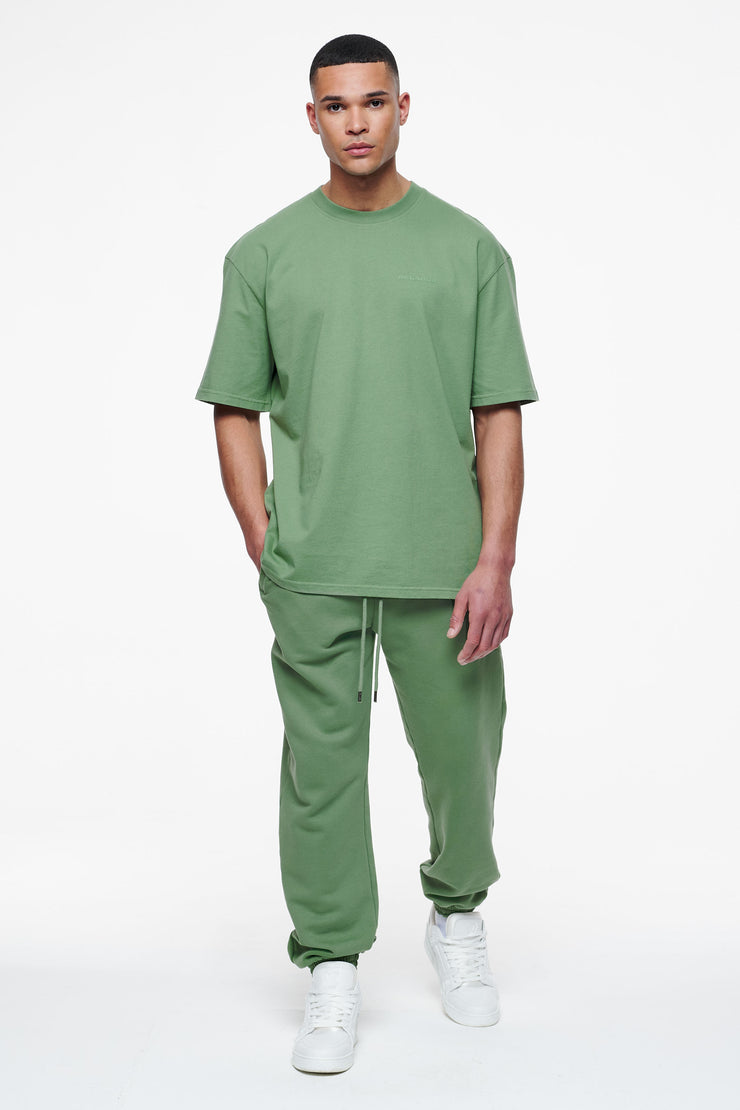 Pegador Logo Oversized Tee Vintage Washed Cypress Green Gum Rabatte dieses Monats