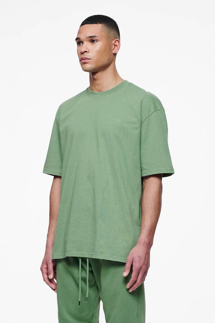 Pegador Logo Oversized Tee Vintage Washed Cypress Green Gum Rabatte dieses Monats