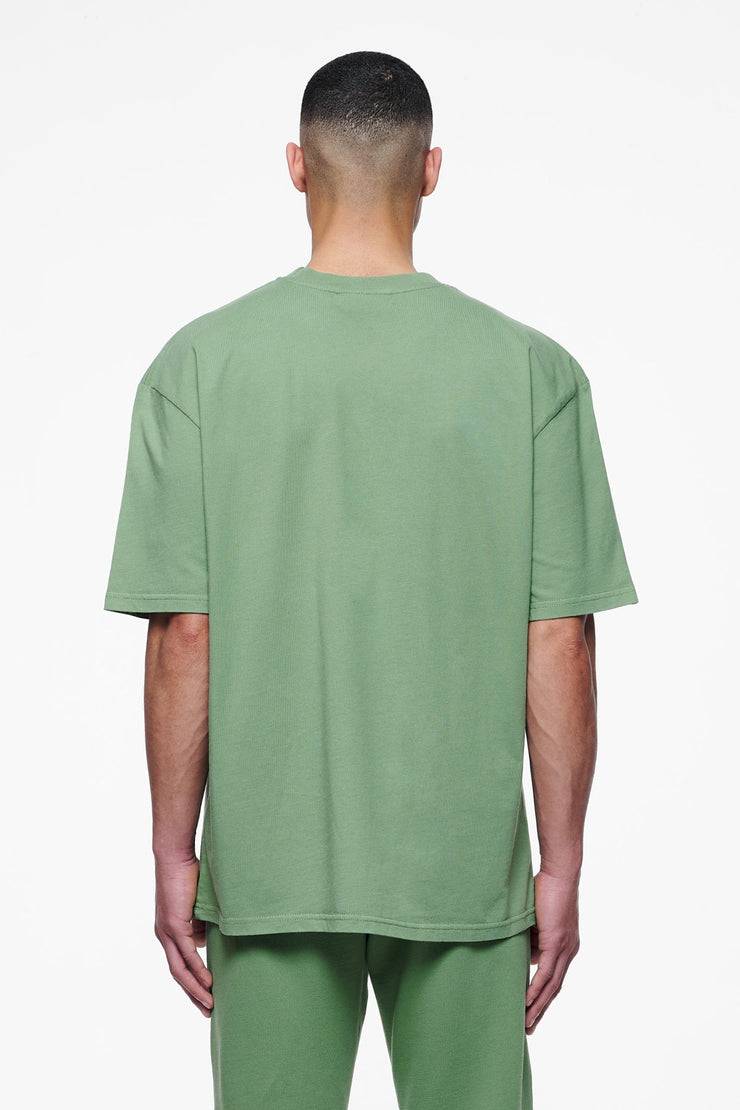 Pegador Logo Oversized Tee Vintage Washed Cypress Green Gum Rabatte dieses Monats