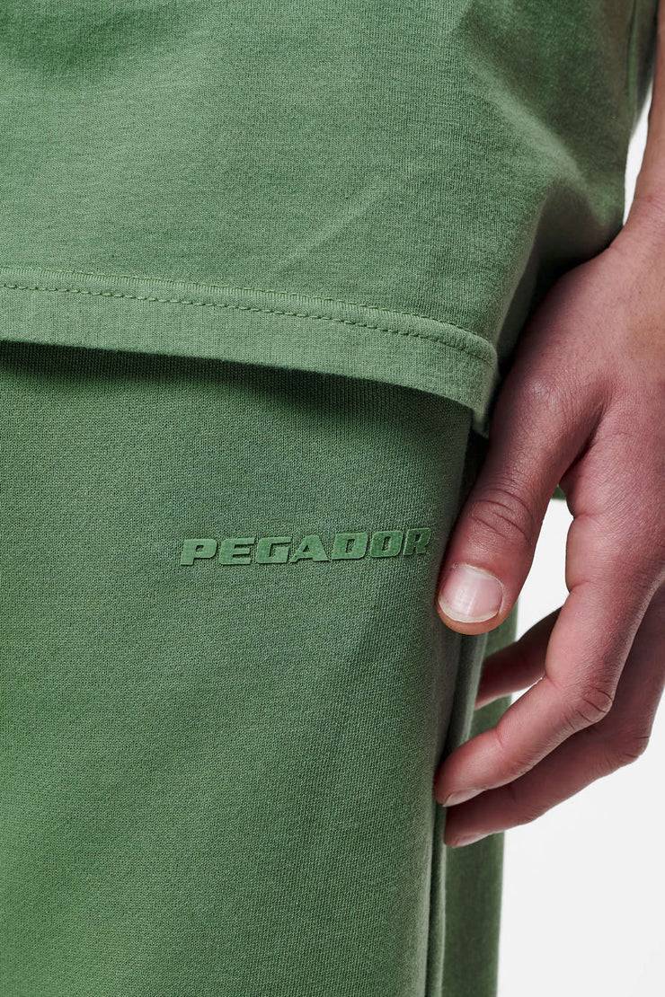 Pegador Logo Heavy Sweat Jogger Vintage Washed Cypress Green Gum 2025