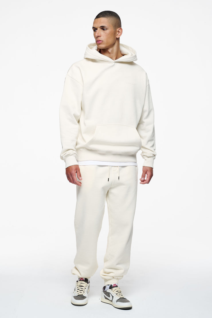 Pegador Logo Oversized Hoodie Vintage Washed Unbleached Gum Online