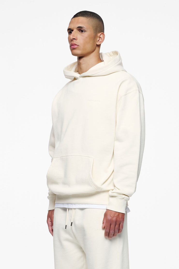 Pegador Logo Oversized Hoodie Vintage Washed Unbleached Gum Online