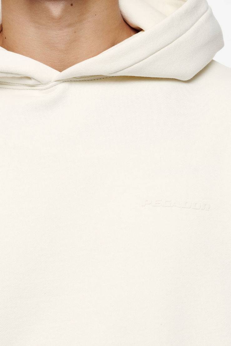 Pegador Logo Oversized Hoodie Vintage Washed Unbleached Gum Online