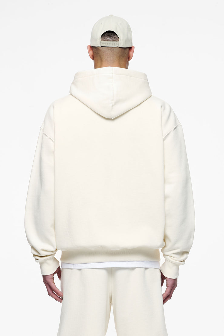 Pegador Logo Oversized Sweat Jacket Vintage Washed Unbleached Gum Outlet
