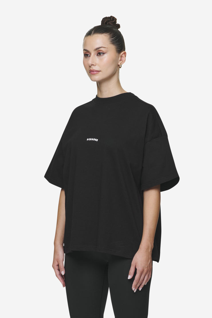 Pegador Gabi Heavy Oversized Tee Black Hotsell