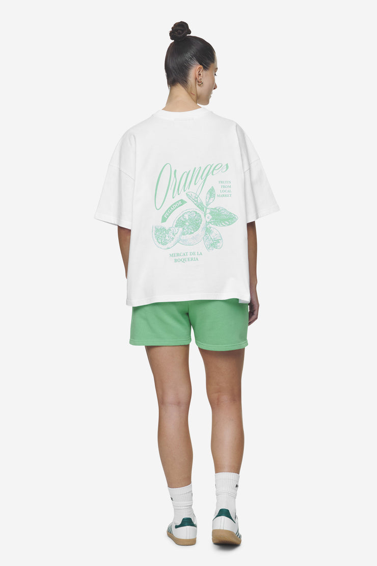 Pegador Tia Heavy Oversized Tee White im Angebot