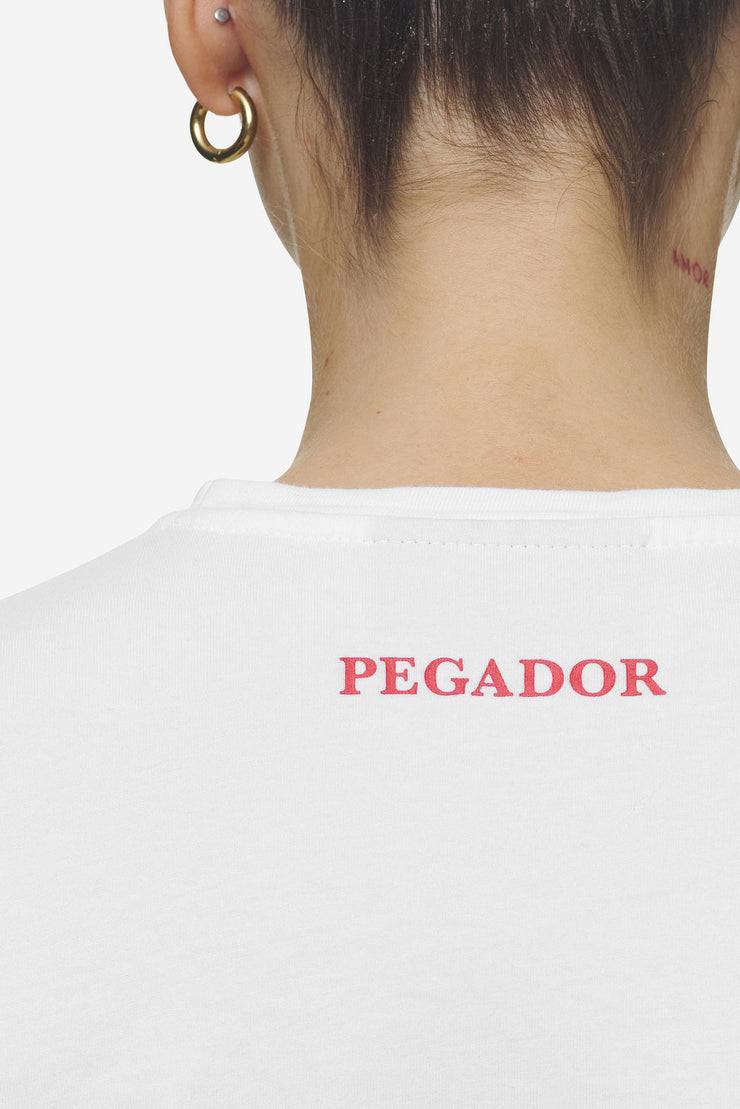 Pegador Reyna Cropped Baby Tee White Schlussverkauf