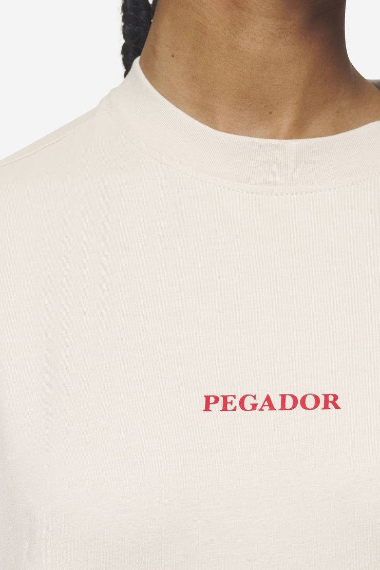 Pegador Reyna Heavy Oversized Tee Washed Coast Sand Günstiger Verkauf