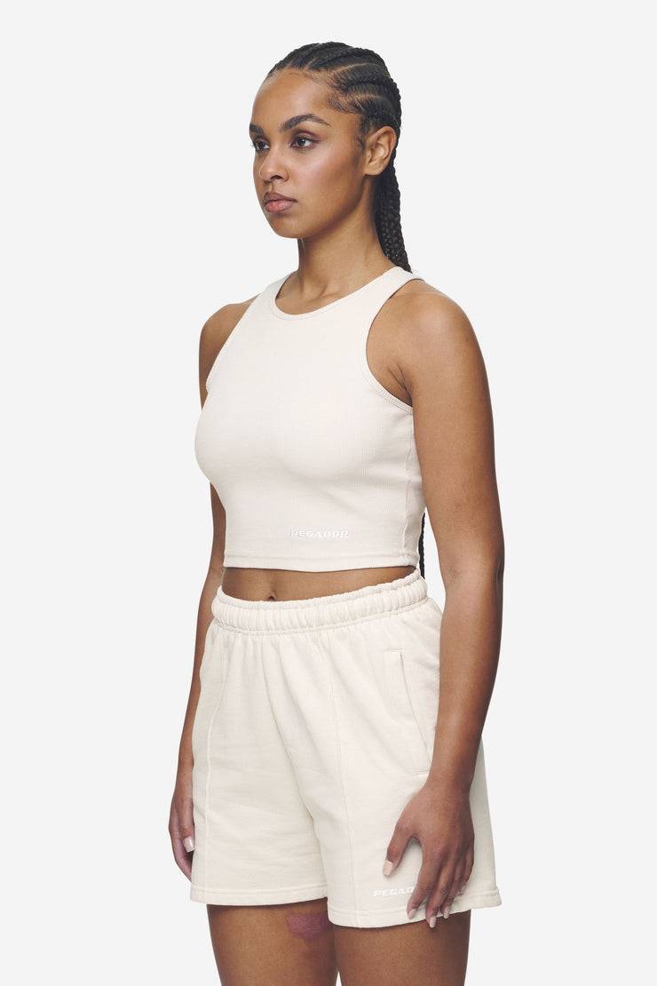 Pegador Ayla Crop Top Washed Coast Sand White Weihnachtsangebot