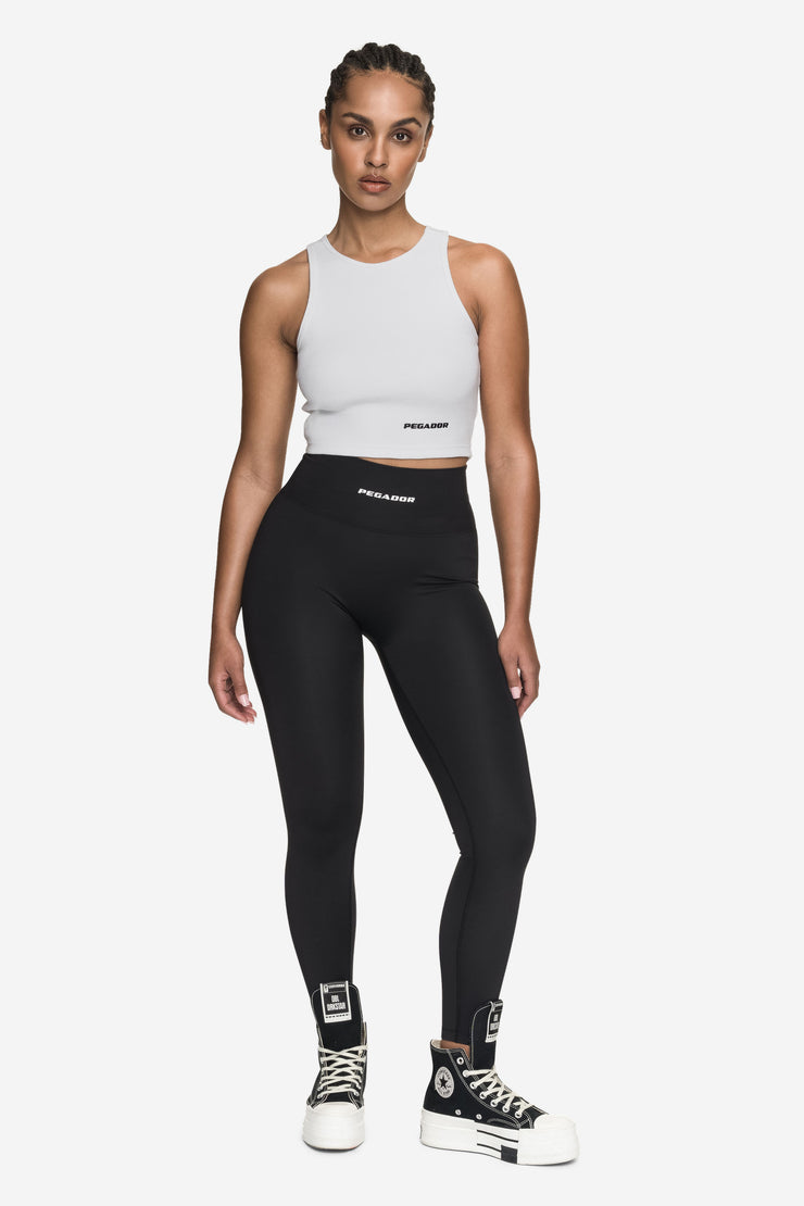 Pegador Ayla Crop Top White Black Osterangebot