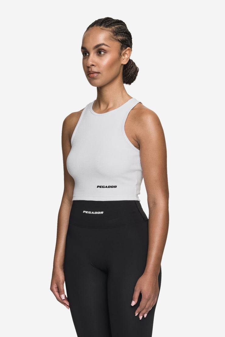 Pegador Ayla Crop Top White Black Osterangebot