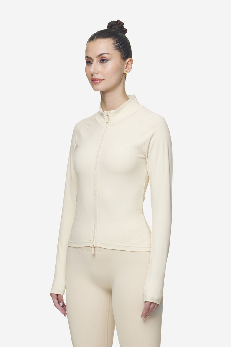 Pegador Maria Zip Longsleeve Coast Sand Große Rabatte