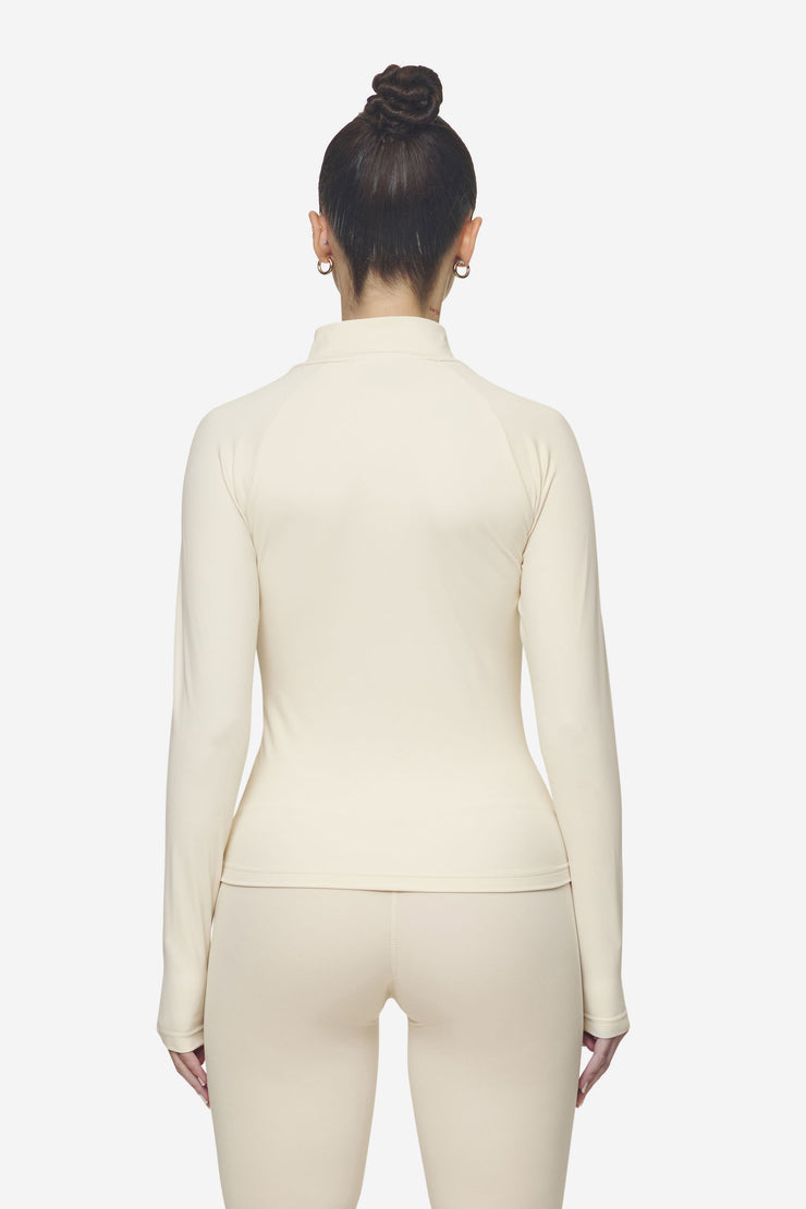Pegador Maria Zip Longsleeve Coast Sand Große Rabatte