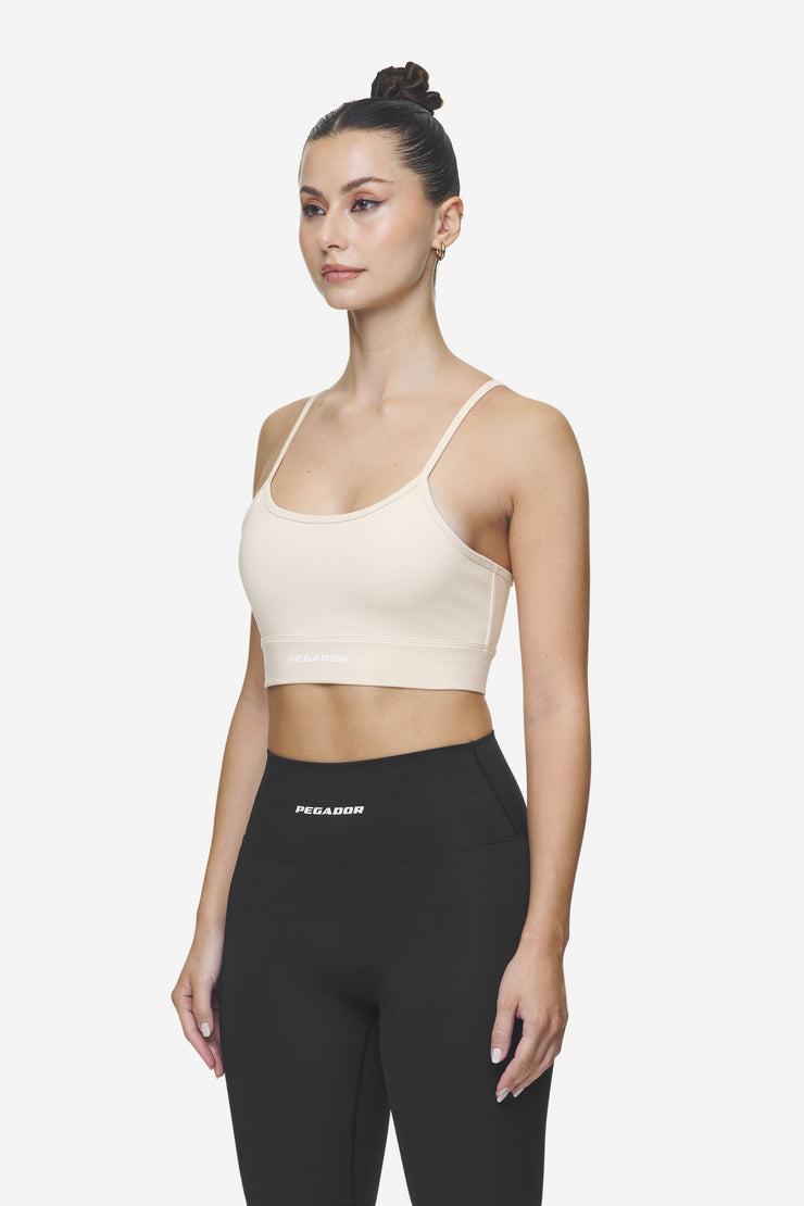 Pegador Taja Sport Bra Coast Sand White Kauf eins, bekomm eins gratis