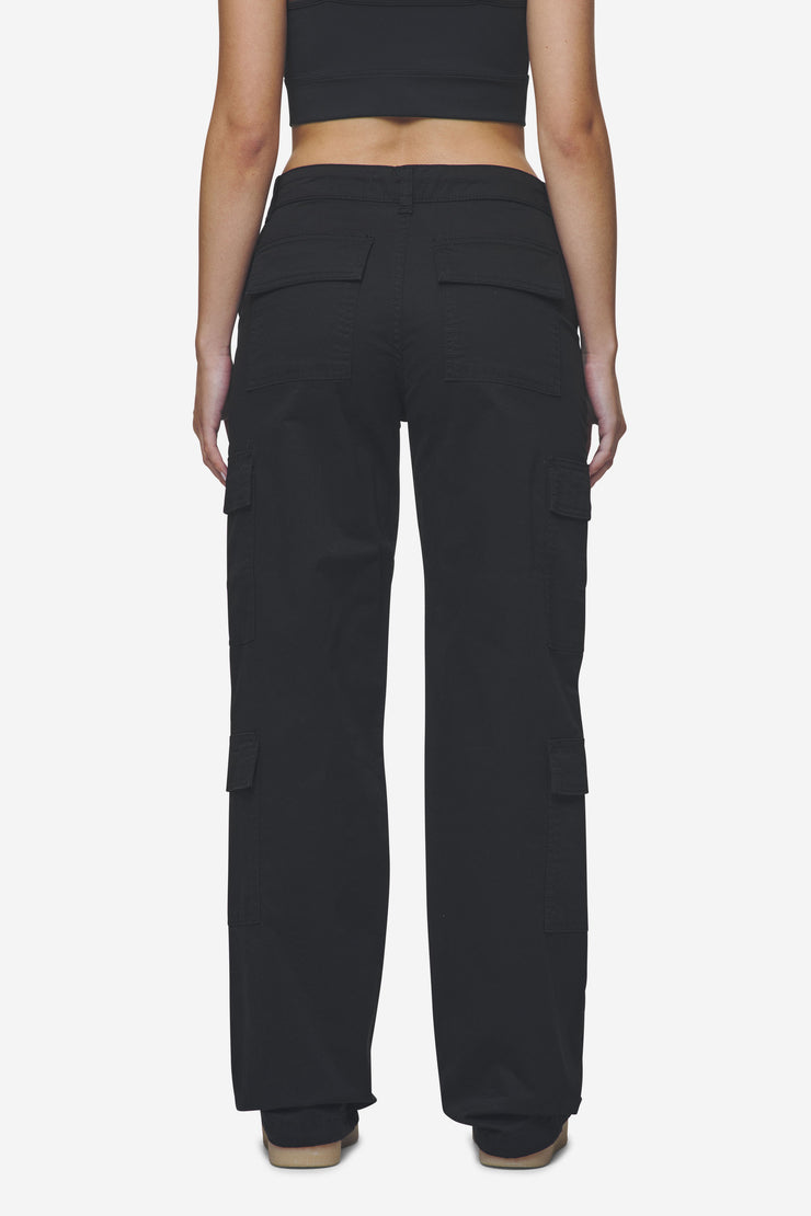 Pegador Lia Wide Cargo Pants Black Tiefpreis