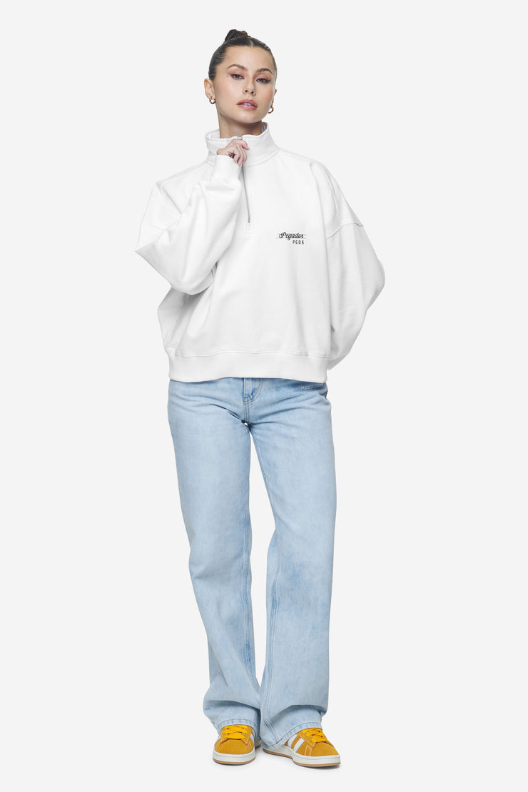 Pegador Lora Wide Leg Jeans Washed Light Blue Kostenlose Rückgabe