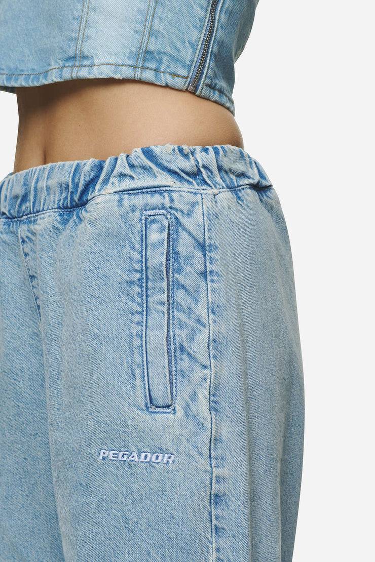 Pegador Soria Loose Fit Jeans Washed Pale Blue Begrenzte Freigabe