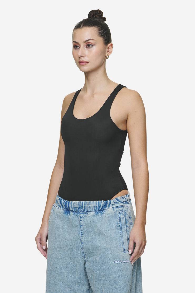 Pegador Donna String Top Body Black Neueste Stile