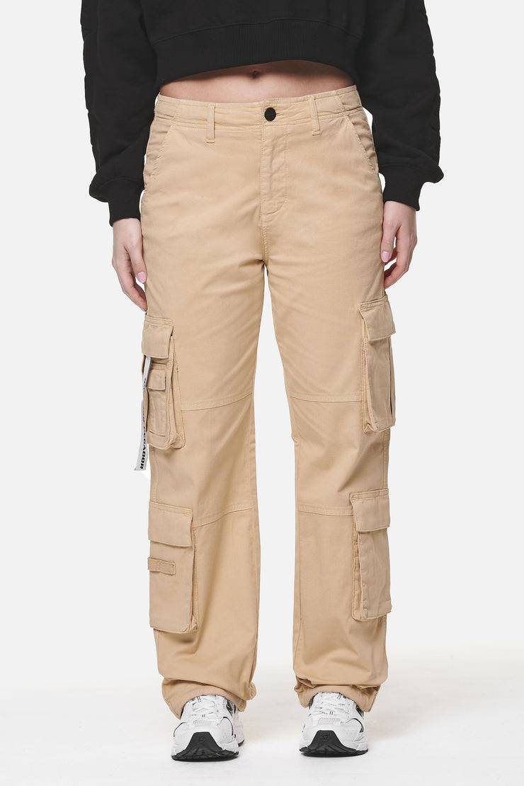 Pegador Tanami Wide Cargo Pants Washed Safari Sand Riesige Rabatte