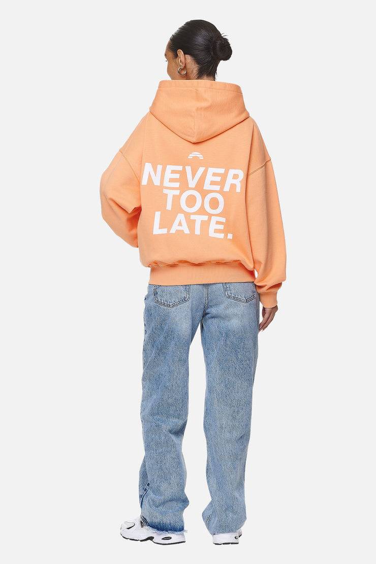 Pegador Airville Oversized Zip Hoodie Washed Apricot Kostenloser Versand international