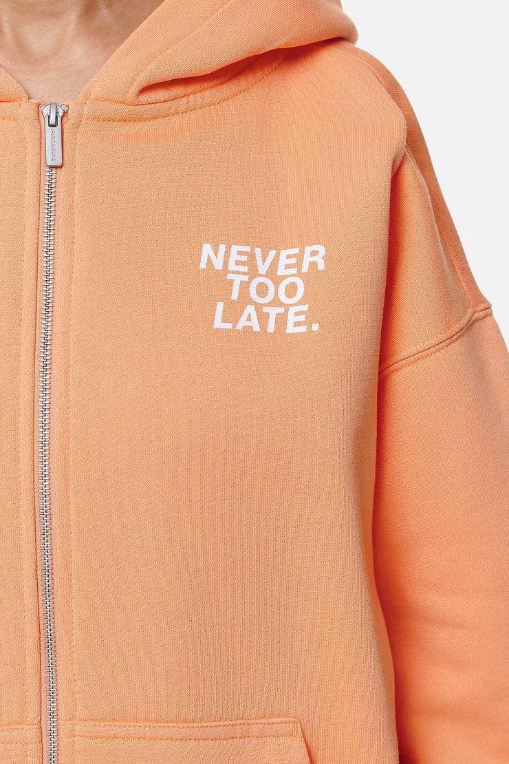 Pegador Airville Oversized Zip Hoodie Washed Apricot Kostenloser Versand international