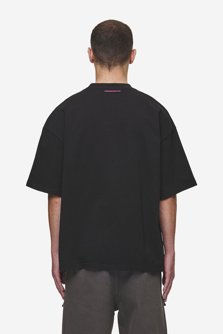 Pegador Carver Boxy Tee Washed Black zollfrei