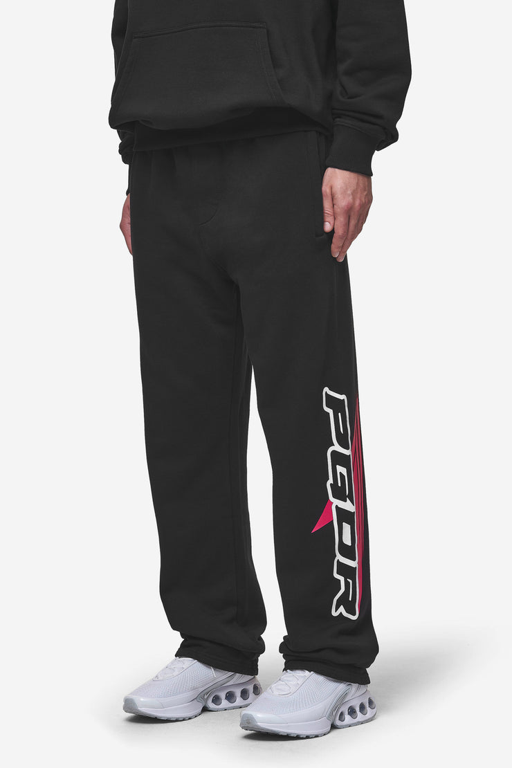 Pegador Blamor Wide Sweat Pants Washed Black 50% Rabatt für begrenzte Zeit