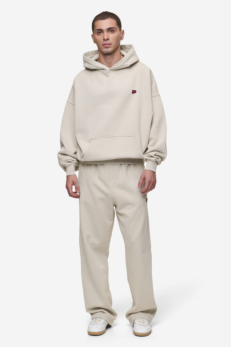 Pegador Leono Loose Sweat Pants Washed Light Beige Virtual Pink Gum 2025