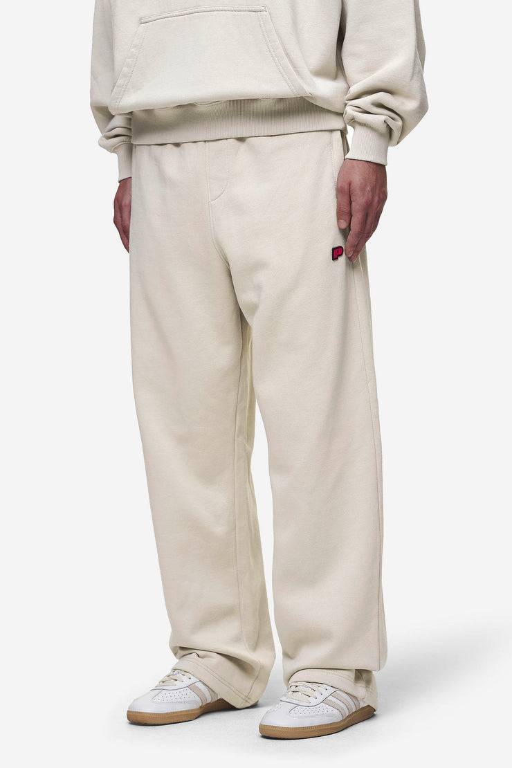 Pegador Leono Loose Sweat Pants Washed Light Beige Virtual Pink Gum 2025