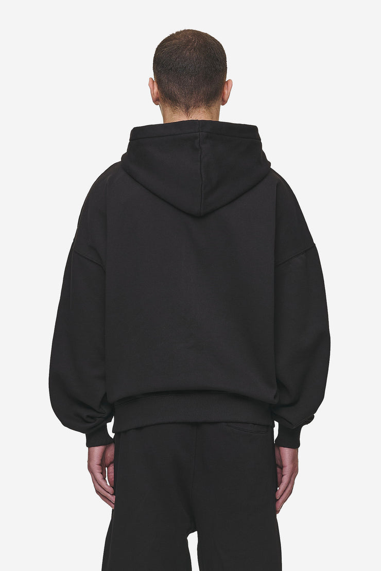 Pegador Leono Boxy Sweat Jacket Washed Black Virtual Pink Gum Online