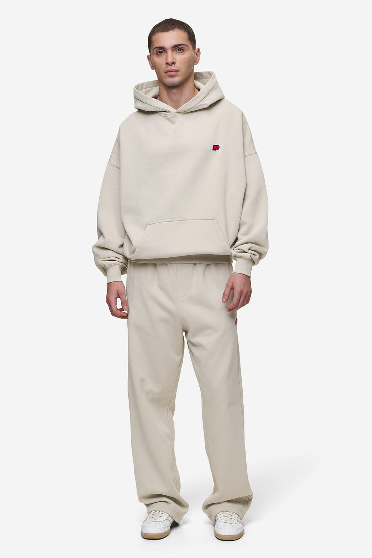 Pegador Leono Boxy Hoodie Washed Light Beige Virtual Pink Gum Outlet