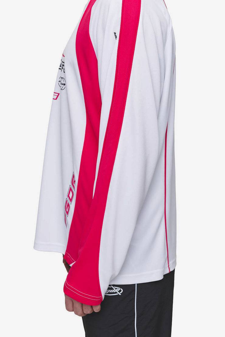 Pegador Mosco Longsleeve Jersey White Virtual Pink Blitzverkäufe