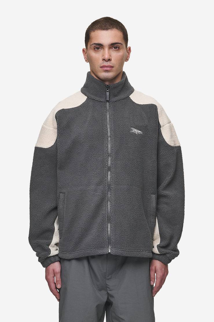 Pegador Willett Fleece Jacket Anthracite Light Beige Günstig kaufen