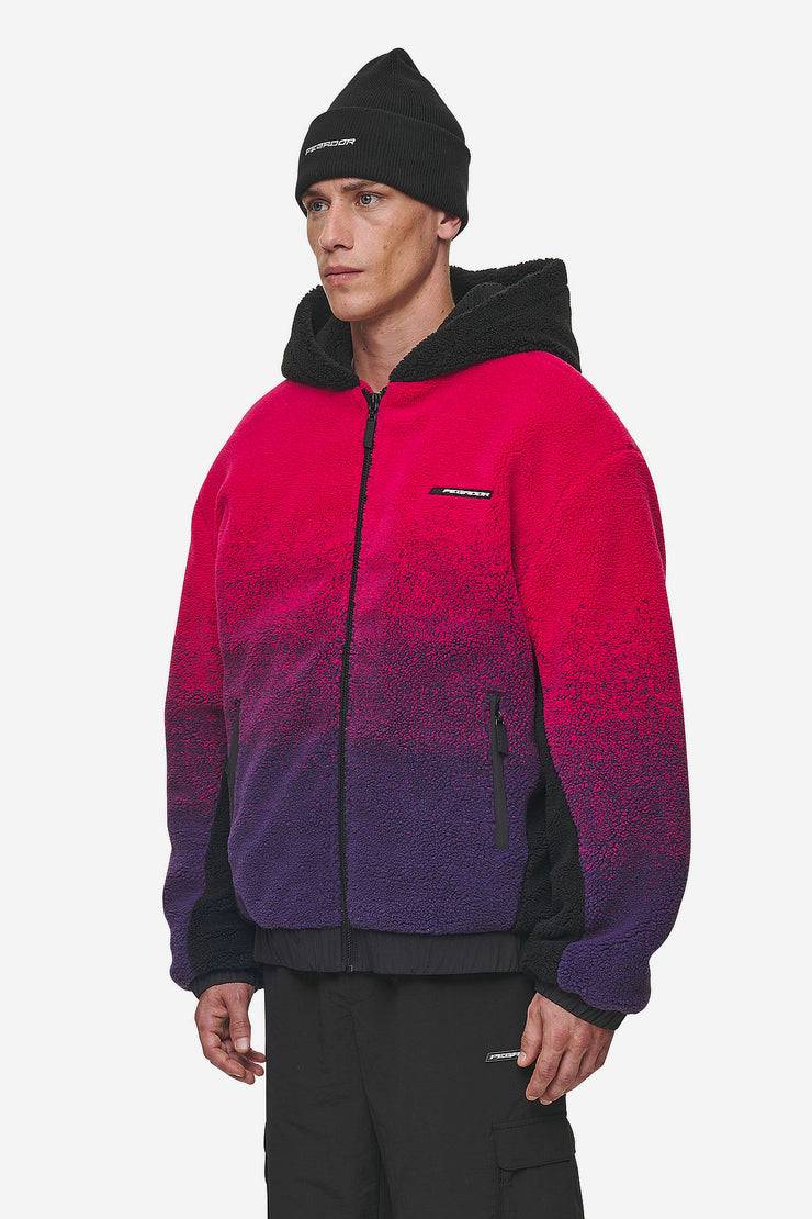 Pegador Absecon Teddy Jacket Virtual Pink Deep Purple Black Großer Ausverkauf