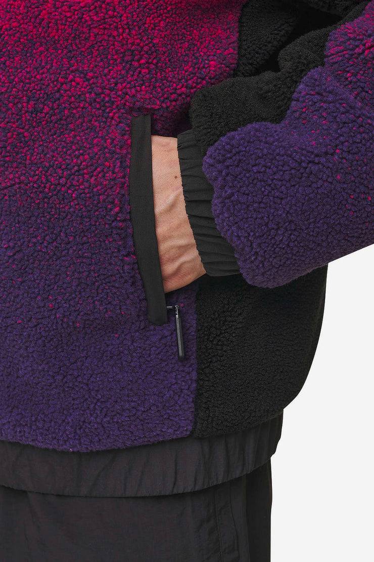 Pegador Absecon Teddy Jacket Virtual Pink Deep Purple Black Großer Ausverkauf