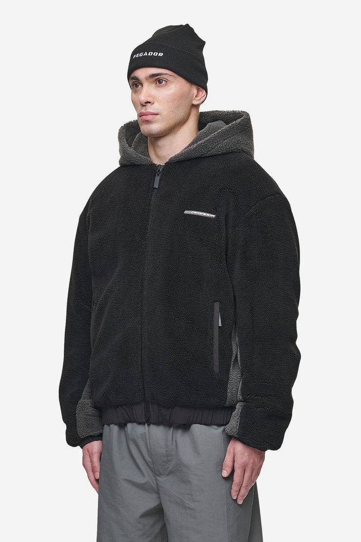 Pegador Absecon Teddy Jacket Black Anthracite Flash Sale