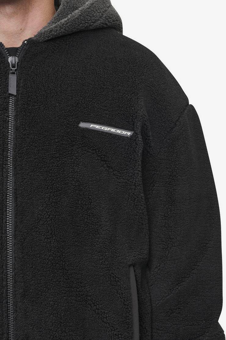 Pegador Absecon Teddy Jacket Black Anthracite Flash Sale
